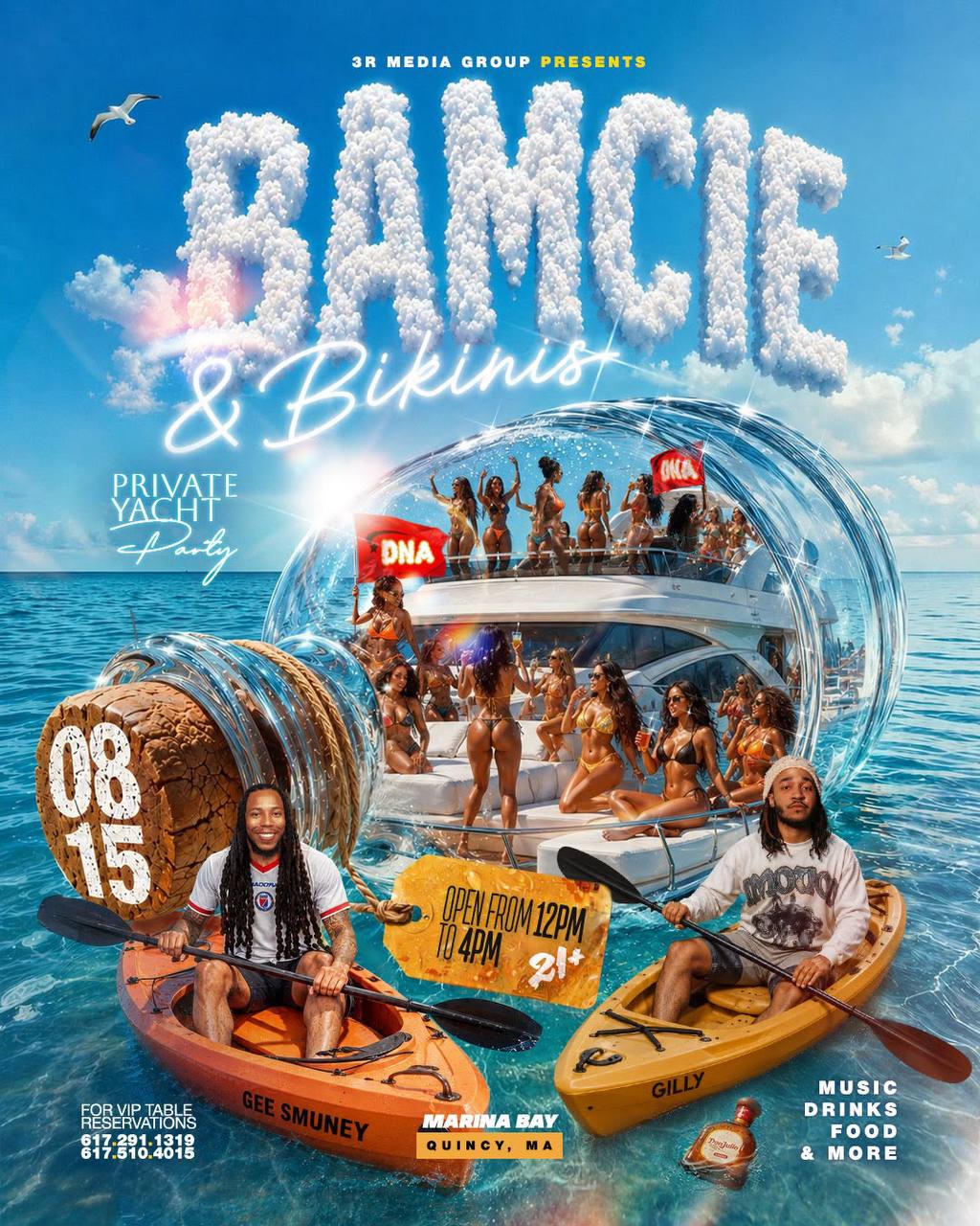 Dance and Bikinis Private Yacht Party